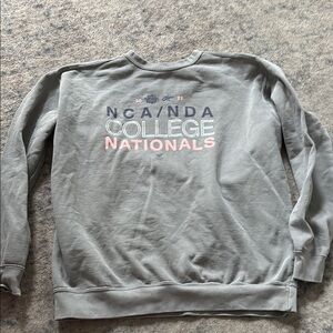 Gray College Nationals Sweatshirt